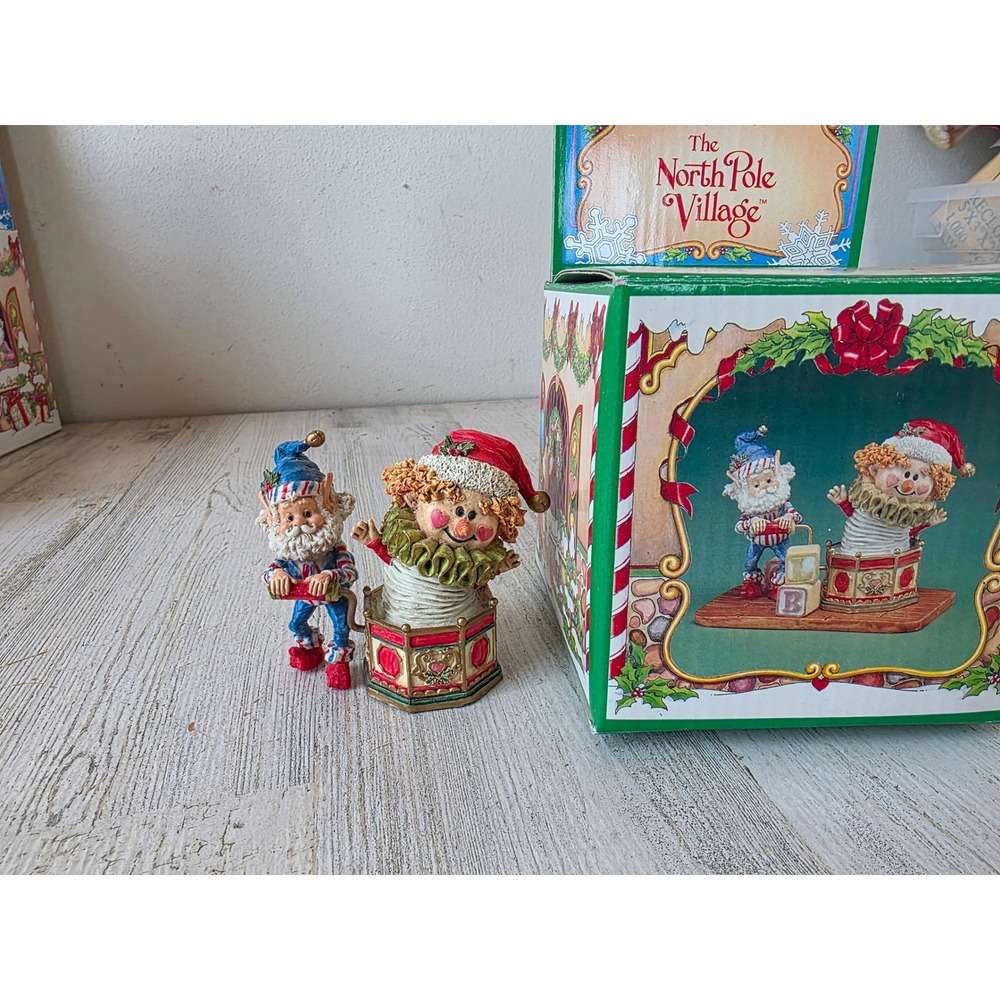 Vintage enesco sandi ziminicki dandy Andy Jack in the Box 876860 1988 health